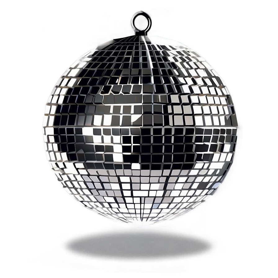 Shimmering Disco Ball PNG image