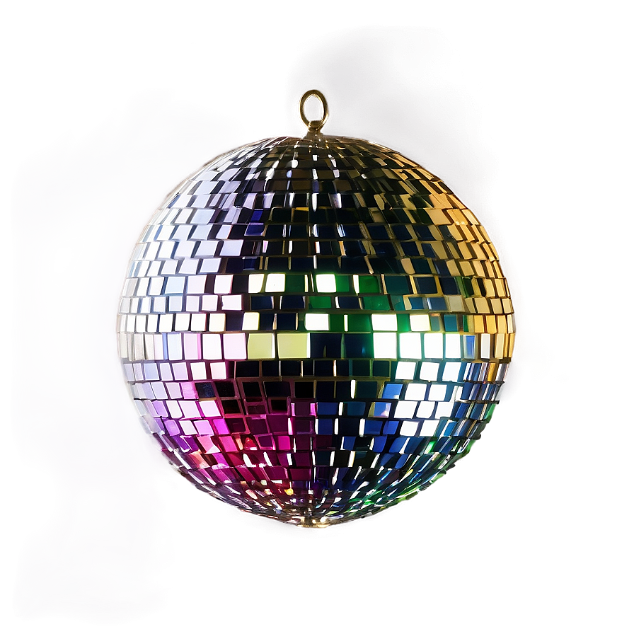 Shimmering Disco Ball PNG image