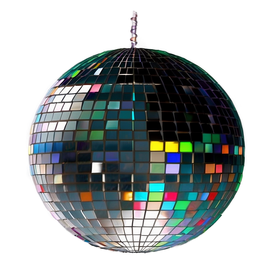 Shimmering Disco Ball PNG image