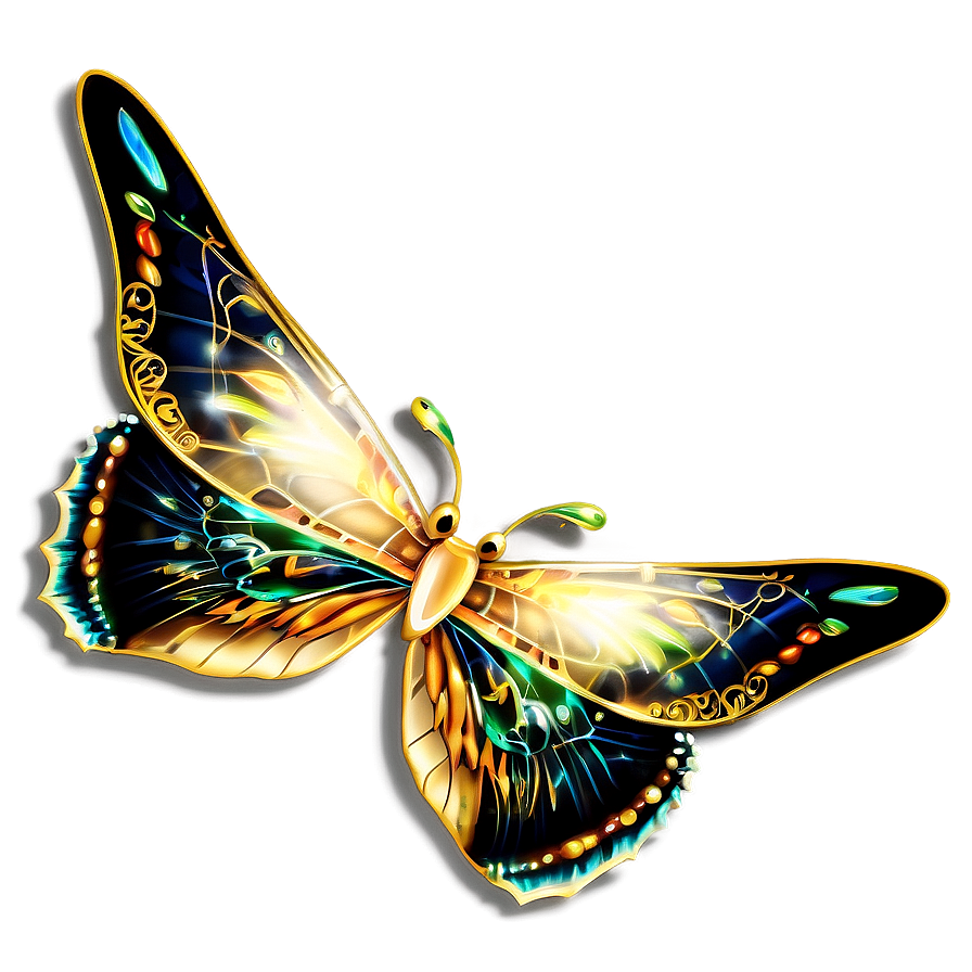 Shimmering Fairy Wing Png 06132024 PNG image