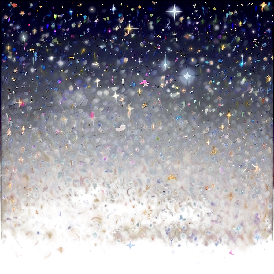 Shimmering Galaxy Stars Overlay Png 06252024 PNG image