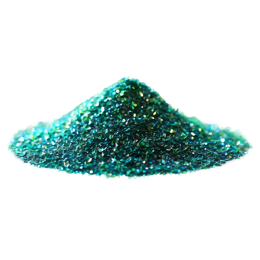 Shimmering Green Glitter Dust Png Uns45 PNG image