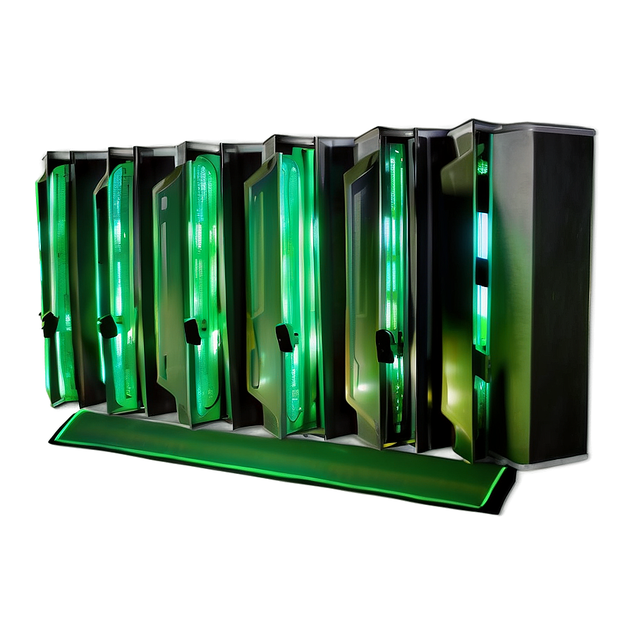 Shimmering Green Light Png 75 PNG image