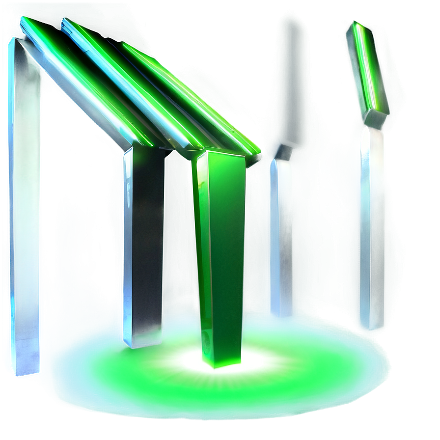 Shimmering Green Light Png 97 PNG image