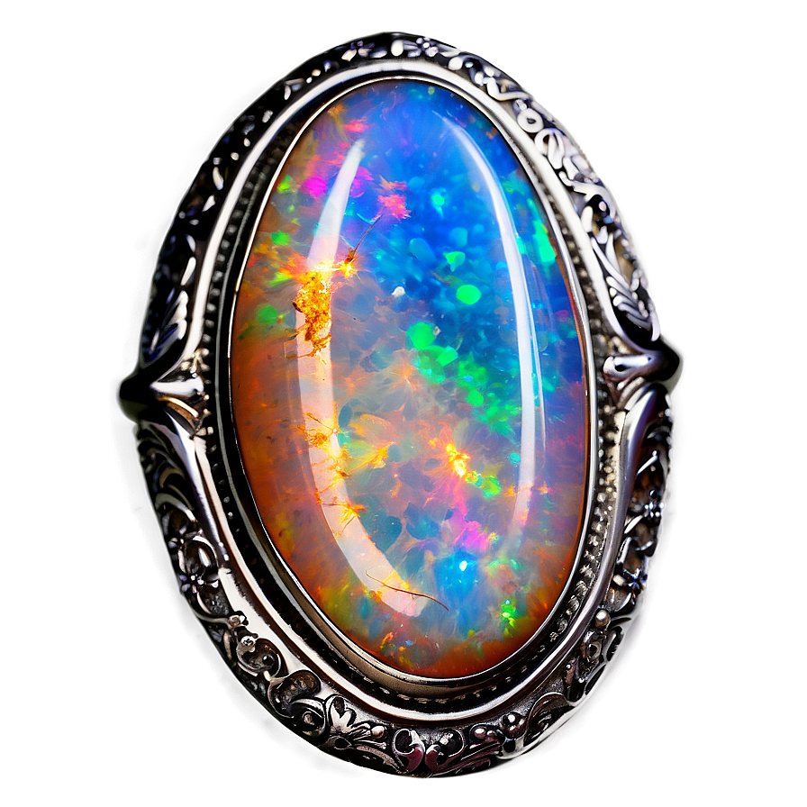 Shimmering Opal Stone Png 85 PNG image