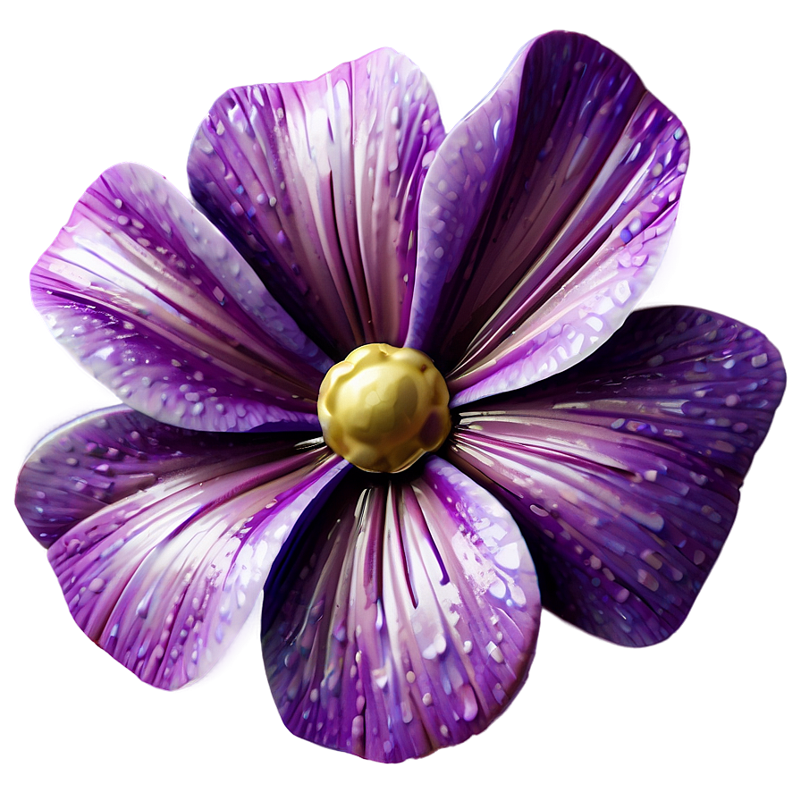 Shimmering Purple Flower Png 45 PNG image