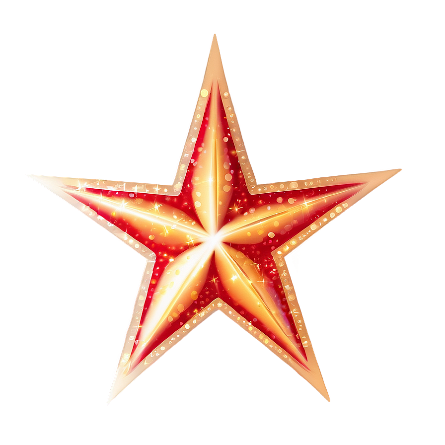 Shimmering Star Sparkle Png 06132024 PNG image