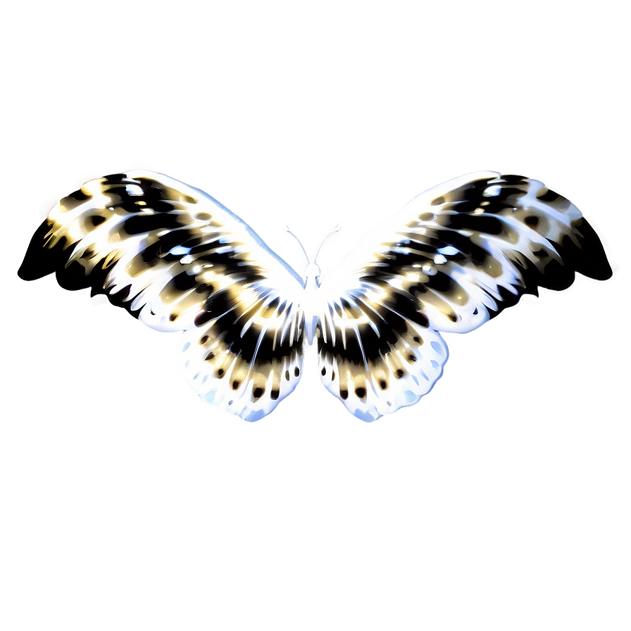 Shimmering White Wings Png 06262024 PNG image