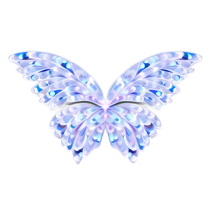 Shimmering White Wings Png Ats PNG image