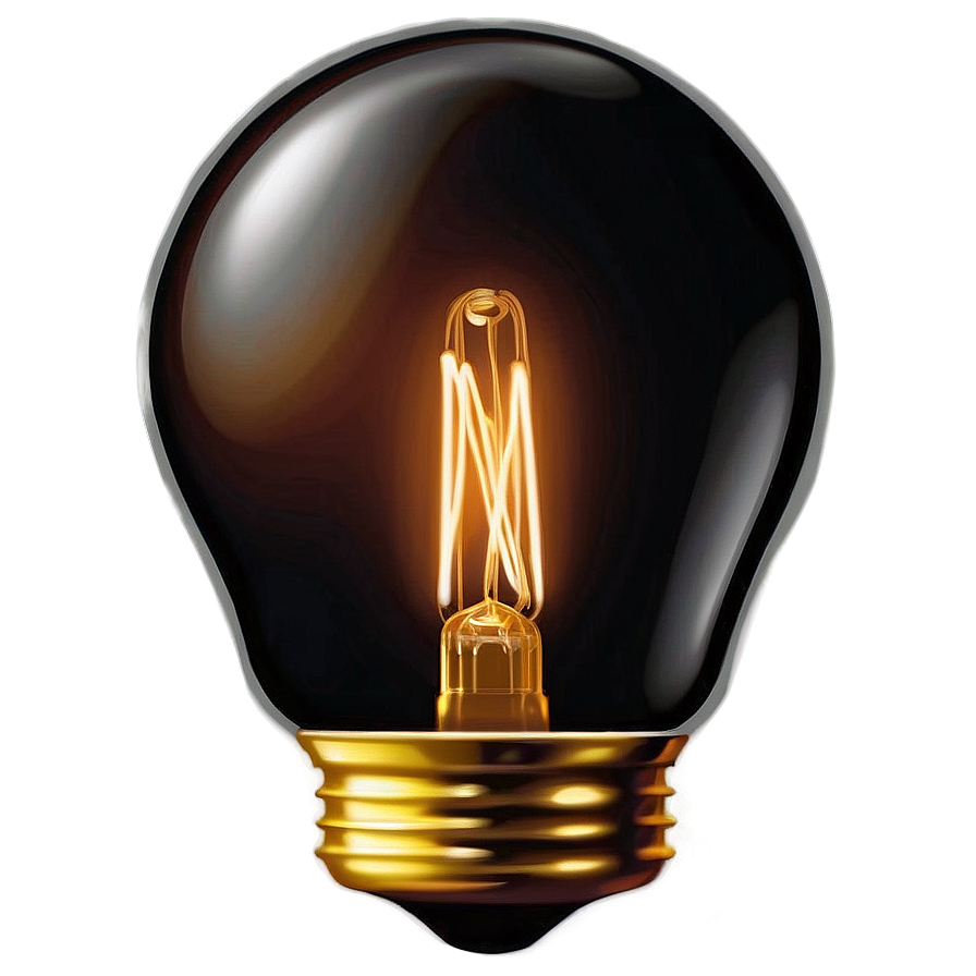 Shining Light Bulb Png 7 PNG image