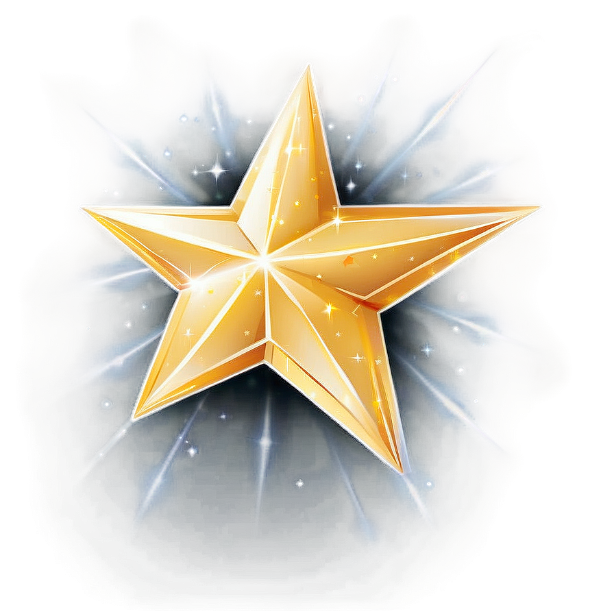 Shining Star Vector Illustration Png Fnd PNG image