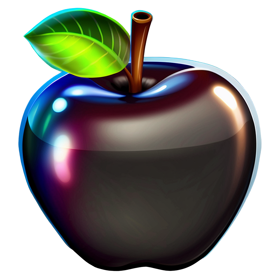 Shiny Apple Cartoon Png Axw34 PNG image