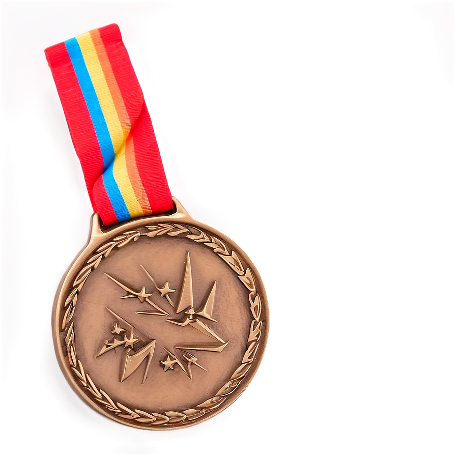 Shiny Bronze Medal Png Raj PNG image