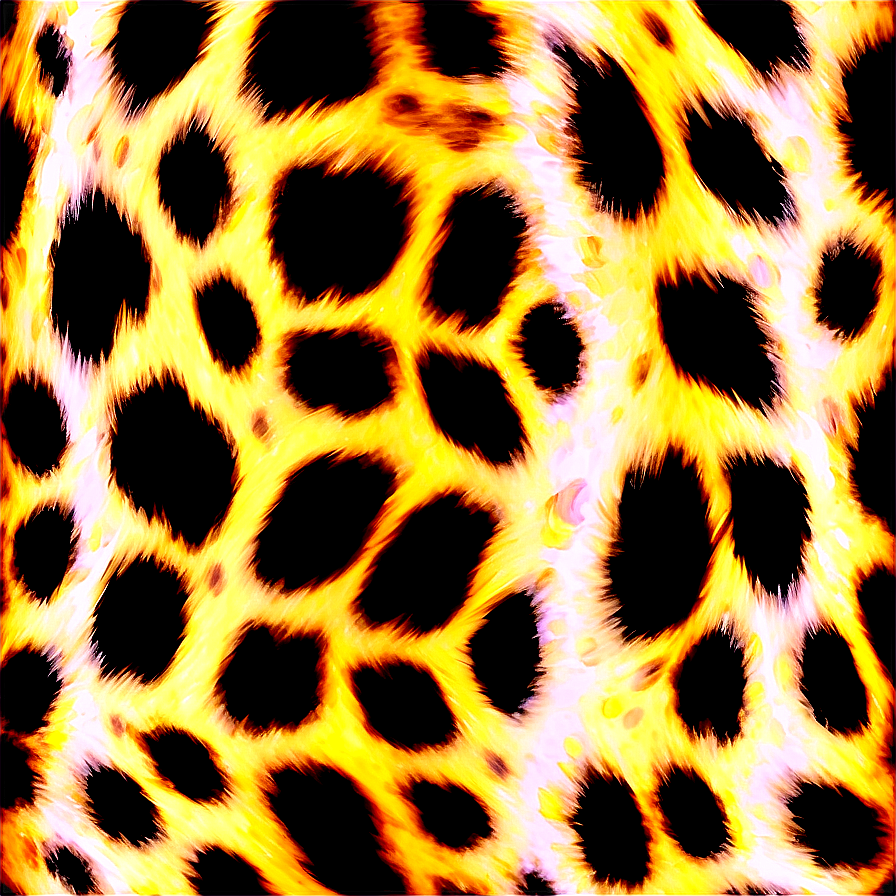 Shiny Cheetah Print Surface Png 95 PNG image