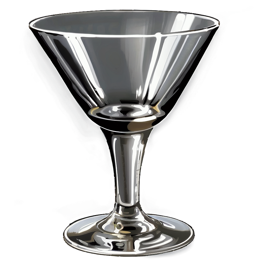 Shiny Cocktail Glass Png Icd30 PNG image