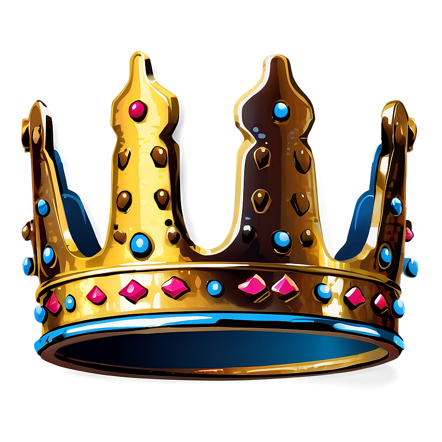 Shiny Crown Icon Png Gtn23 PNG image