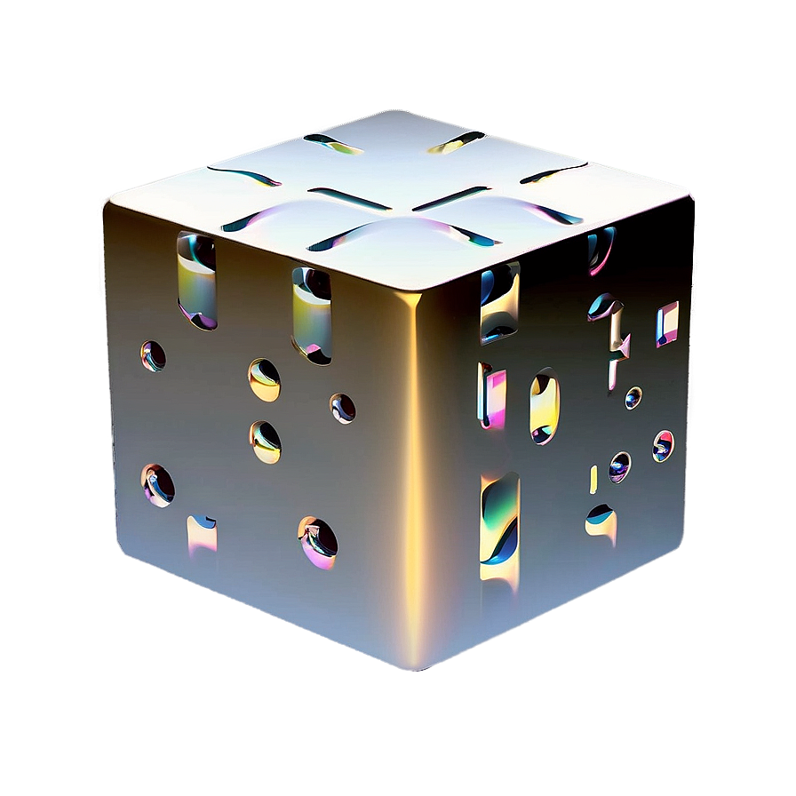 Shiny Cube Png 05242024 PNG image