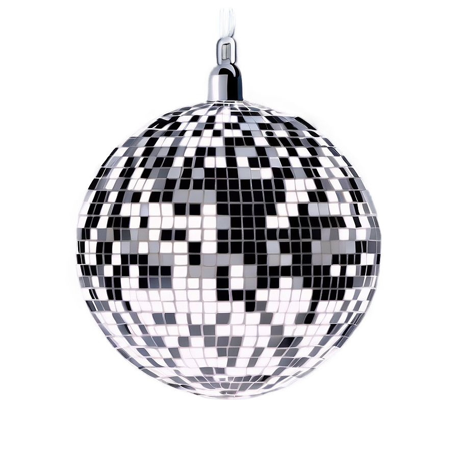 Shiny Disco Ball Isolated PNG image