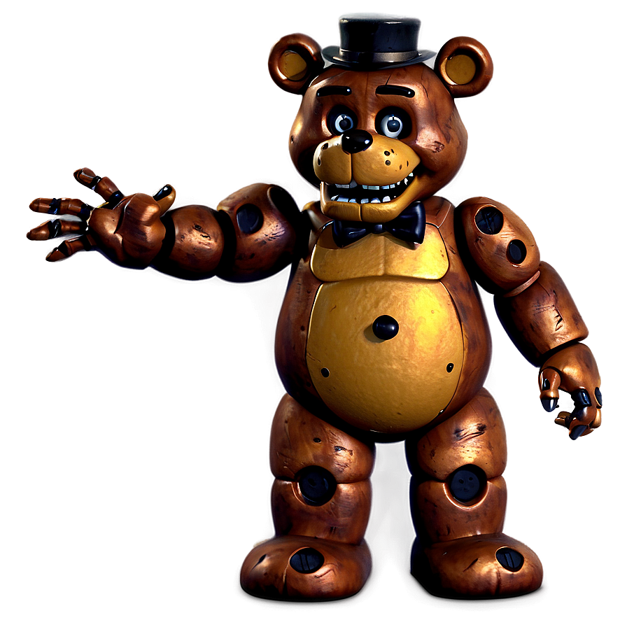 Shiny Freddy Fazbear Png Gue PNG image