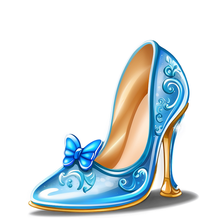 Shiny Glass Slipper Cinderella Png 37 PNG image