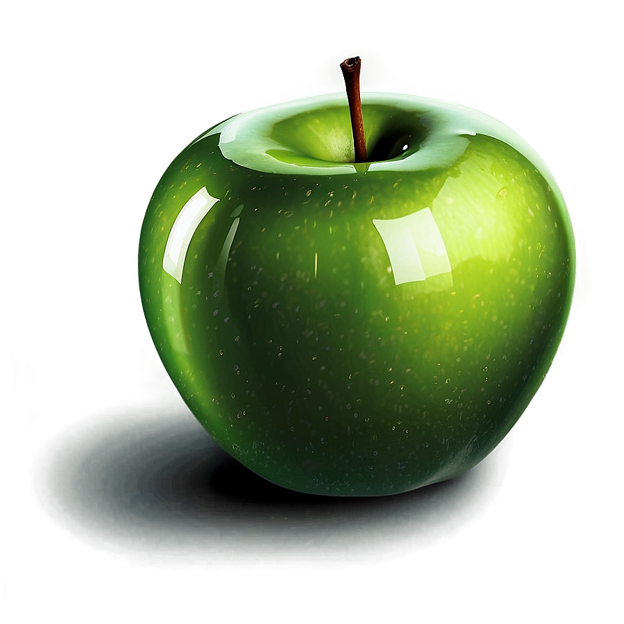 Shiny Green Apple Png 05062024 PNG image