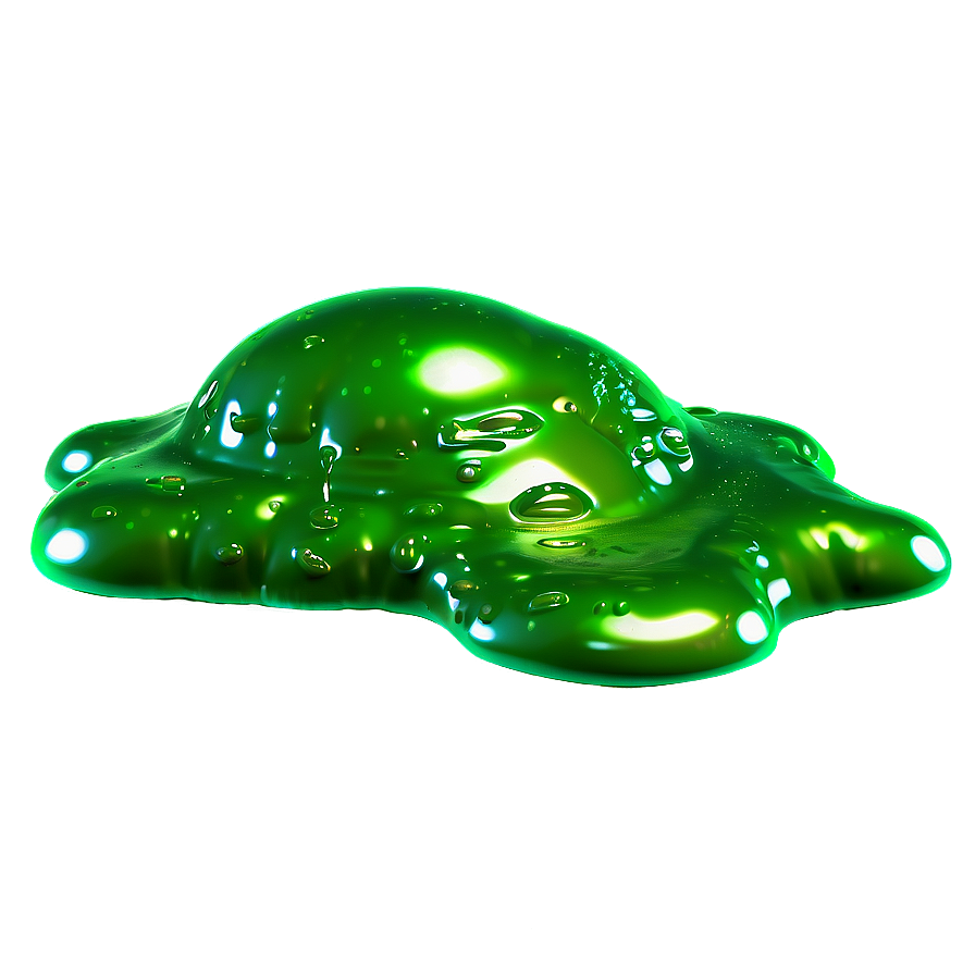 Shiny Green Slime Png 30 PNG image