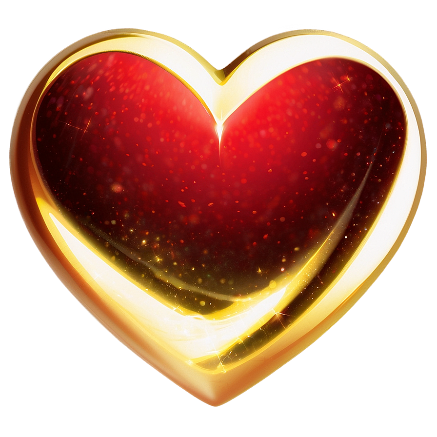 Shiny Heart Clipart Png 82 PNG image