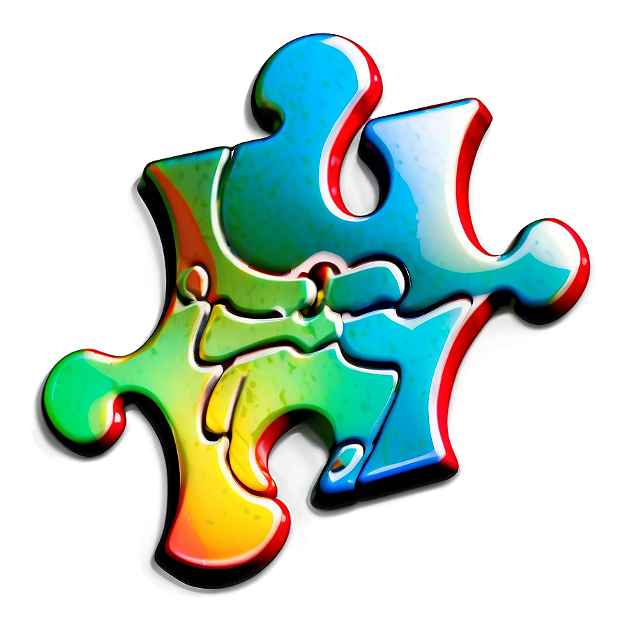 Shiny Jigsaw Piece Png Mcx6 PNG image