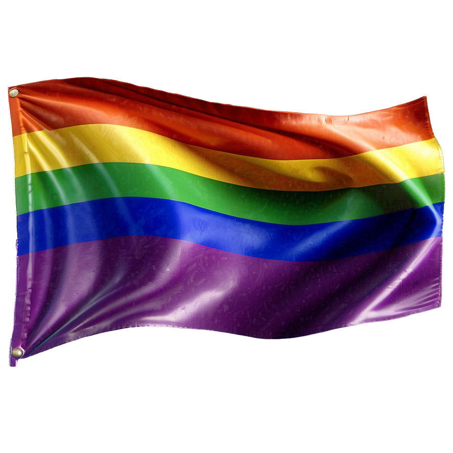 Shiny Lgbt Pride Flag Png Mch69 PNG image