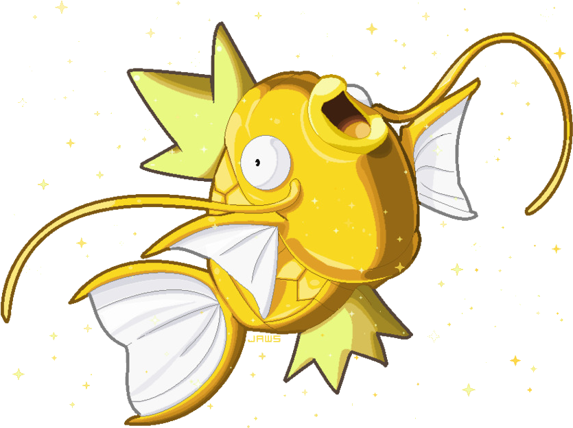 Shiny Magikarp Artwork PNG image