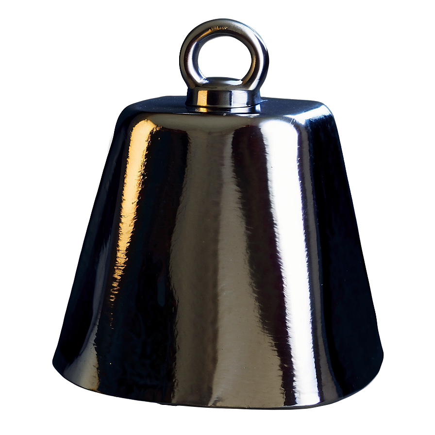 Shiny Metal Cowbell Png 48 PNG image