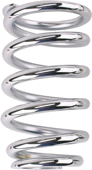 Shiny Metal Spring Coil PNG image