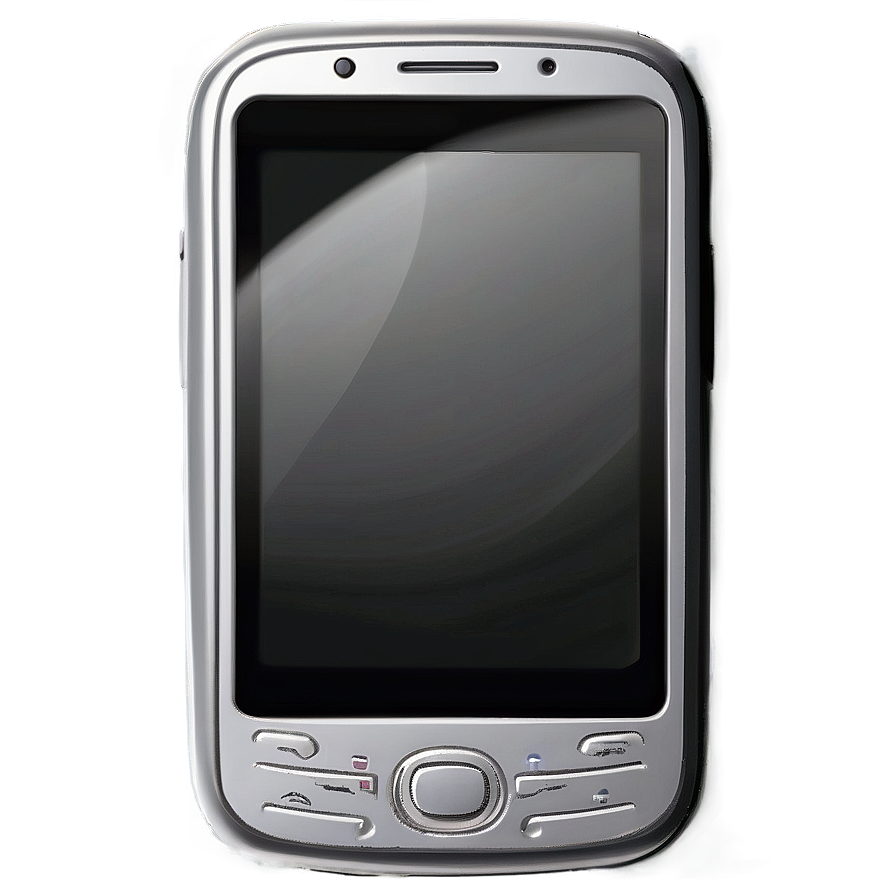 Shiny Mobile Phone Outline Png 21 PNG image