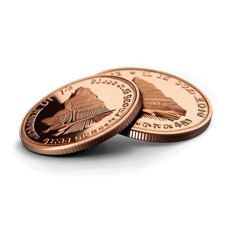 Shiny Pennies Png 06212024 PNG image