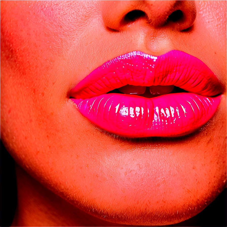 Shiny Pink Lips Png 94 PNG image