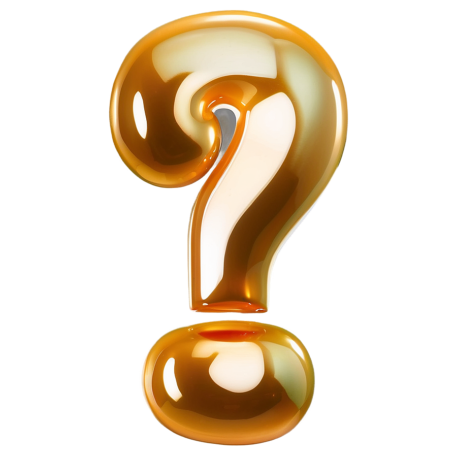 Shiny Question Mark Transparent Png Omg46 PNG image