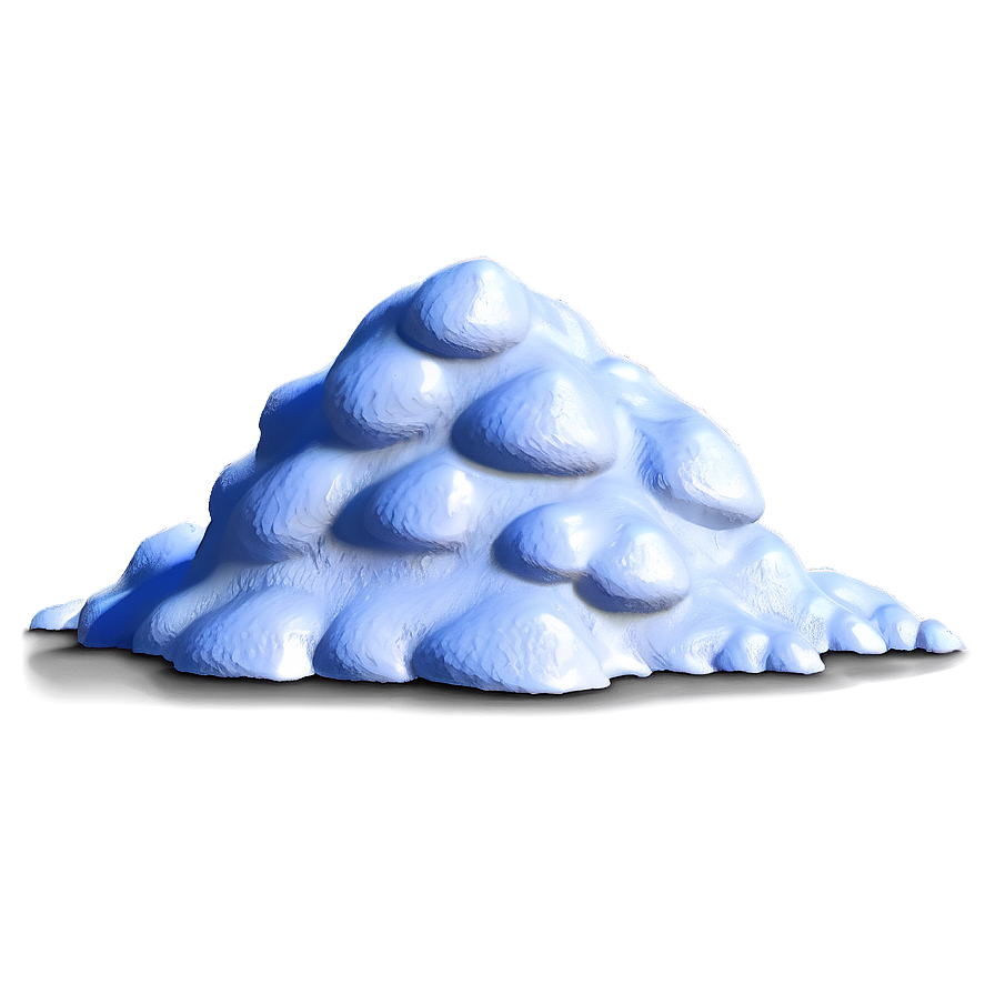 Shiny Snow Pile Png 06212024 PNG image