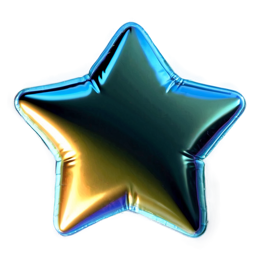 Shiny Star Sticker Png 72 PNG image