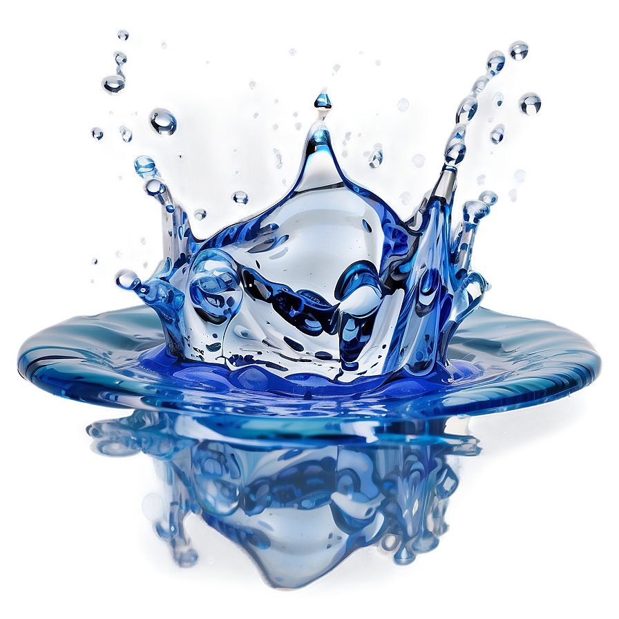 Shiny Water Splash Png Nnx5 PNG image