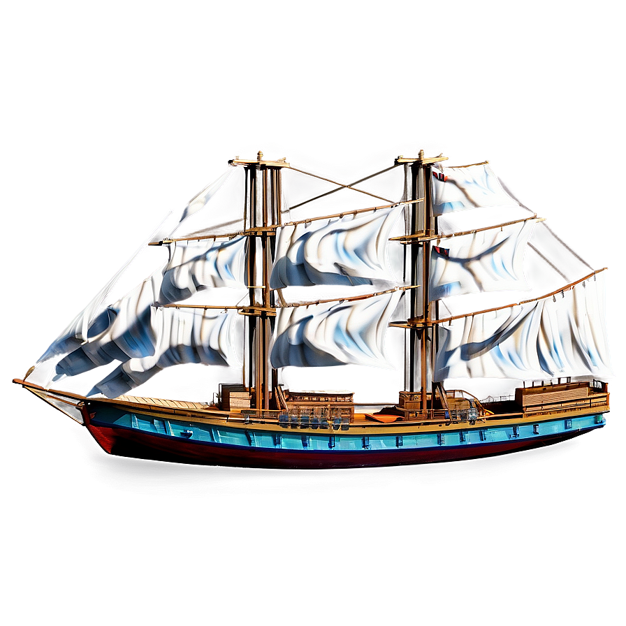 Ship With Sails Png 74 PNG image