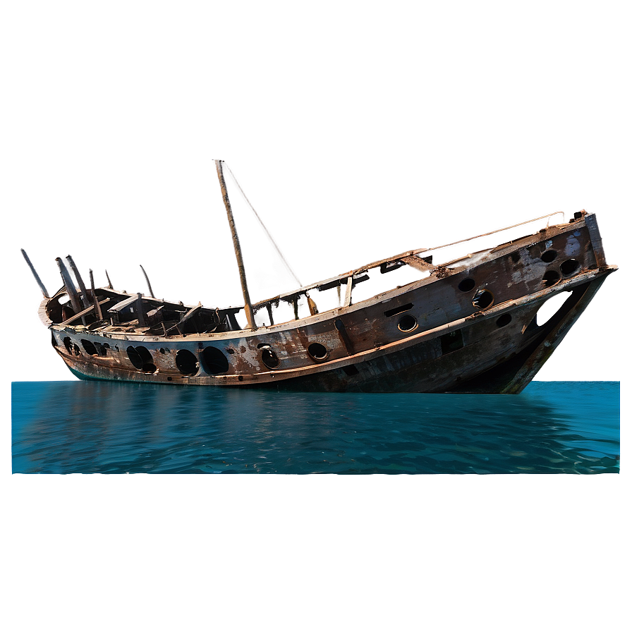 Shipwreck In Mysterious Lagoon Png Mvj PNG image