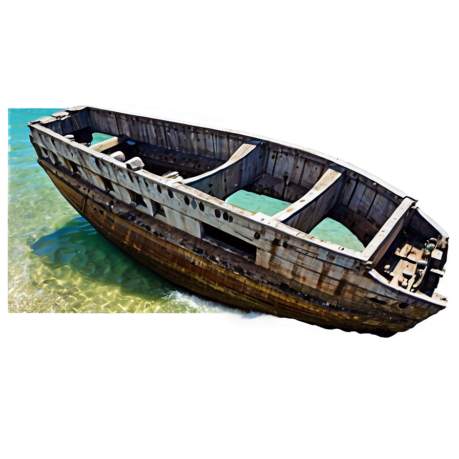 Shipwreck In Tropical Paradise Png Ben71 PNG image