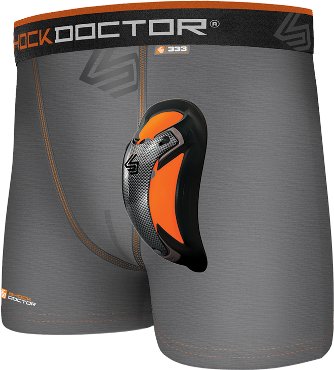 Shock Doctor Compression Shortswith Cup Pocket PNG image