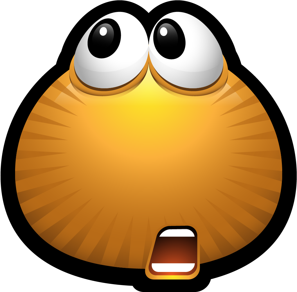 Shocked Emoji Expression PNG image