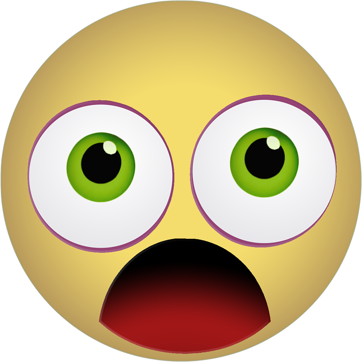 Shocked Face Emoji PNG image