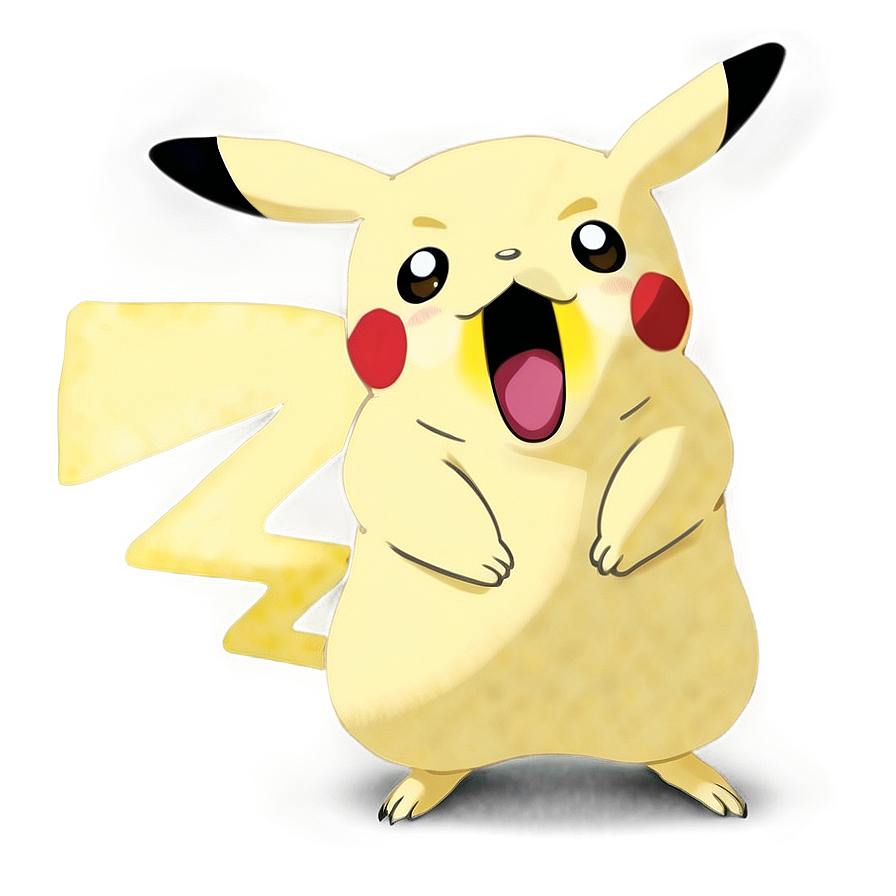 Shocked Pikachu Face Png Xpd12 PNG image