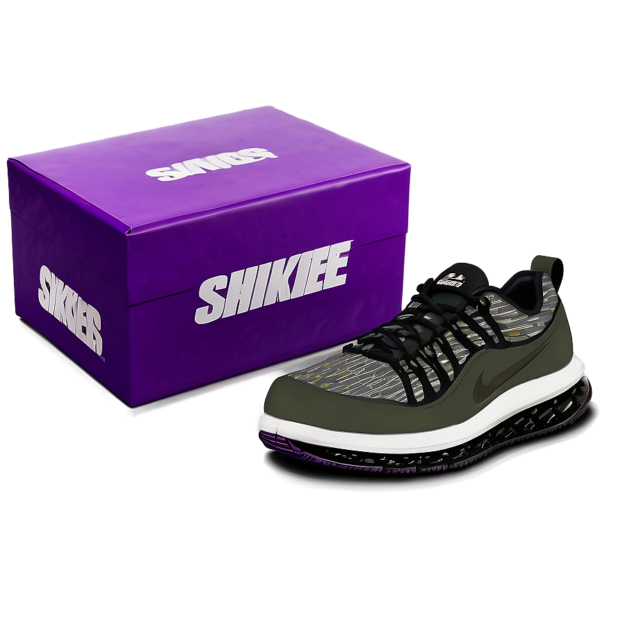 Shoe Box For Sneakerheads Png 06202024 PNG image