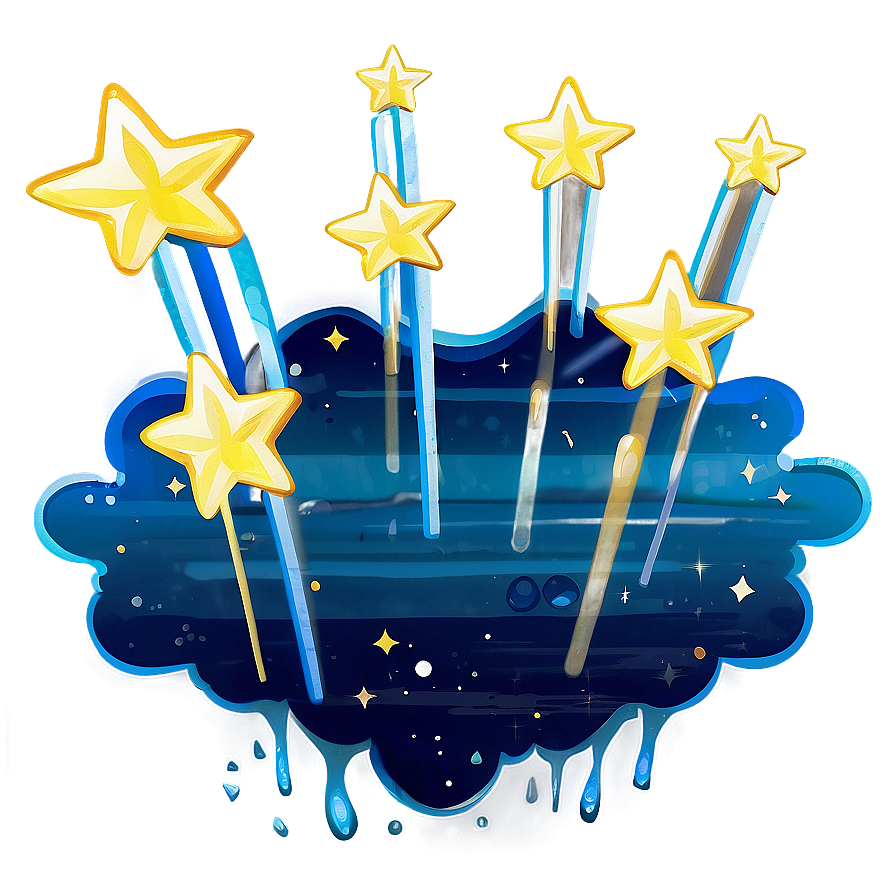 Shooting Stars Clear Png 37 PNG image