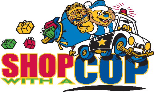 Shop With A Cop Event Graphic PNG image