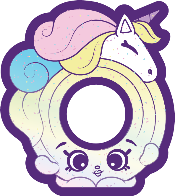 Shopkins Unicorn Frame PNG image